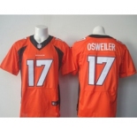 nike nfl jerseys denver broncos #17 osweiler orange[Elite]
