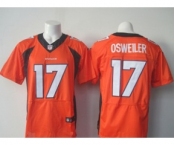 nike nfl jerseys denver broncos #17 osweiler orange[Elite]