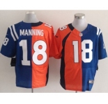 nike nfl jerseys denver broncos #18 manning orange-blue-black[Elite split][new]