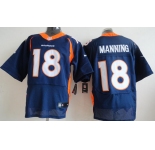 nike nfl jerseys denver broncos #18 peyton manning blue[new Elite]
