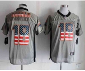nike nfl jerseys denver broncos #18 peyton manning grey[Elite shadow USA flag fashion]