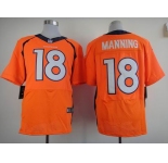 nike nfl jerseys denver broncos #18 peyton manning orange[new Elite]