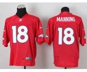nike nfl jerseys denver broncos #18 peyton manning red[Elite]