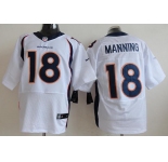 nike nfl jerseys denver broncos #18 peyton manning white[new Elite]