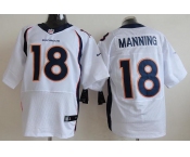 nike nfl jerseys denver broncos #18 peyton manning white[new Elite]