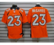 nike nfl jerseys denver broncos #23 mcgahee orange[Elite]
