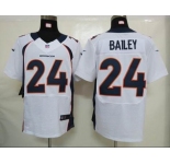 nike nfl jerseys denver broncos #24 bailey white[Elite]