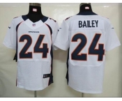 nike nfl jerseys denver broncos #24 bailey white[Elite]