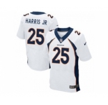 nike nfl jerseys denver broncos #25 harris jr white[Elite]