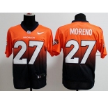 nike nfl jerseys denver broncos #27 moreno orange-blue[Elite drift fashion][second version]