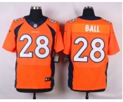 nike nfl jerseys denver broncos #28 ball orange[new Elite]