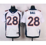 nike nfl jerseys denver broncos #28 ball white[new Elite]