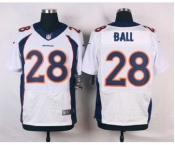nike nfl jerseys denver broncos #28 ball white[new Elite]
