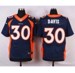 nike nfl jerseys denver broncos #30 davis blue[new Elite][davis]