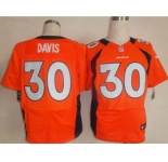 nike nfl jerseys denver broncos #30 davis orange[Elite]