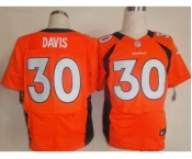 nike nfl jerseys denver broncos #30 davis orange[Elite]