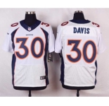 nike nfl jerseys denver broncos #30 davis white[new Elite][davis]