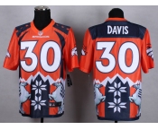 nike nfl jerseys denver broncos #30 davis[Elite Style Noble Fashion]