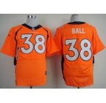 nike nfl jerseys denver broncos #38 ball orange[new Elite]