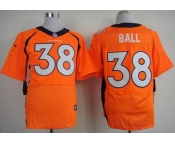 nike nfl jerseys denver broncos #38 ball orange[new Elite]