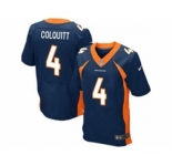nike nfl jerseys denver broncos #4 britton colquitt blue[Elite]