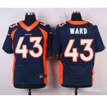 nike nfl jerseys denver broncos #43 ward blue[new Elite]