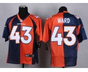nike nfl jerseys denver broncos #43 ward orange-blue[Elite split]