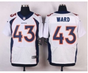 nike nfl jerseys denver broncos #43 ward white[new Elite]