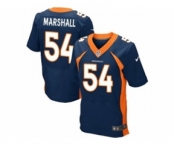 nike nfl jerseys denver broncos #54 brandon marshall blue[Elite]