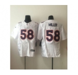 nike nfl jerseys denver broncos #58 miller all white[Elite]