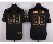 nike nfl jerseys denver broncos #58 miller black gold collection[Elite]