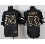 nike nfl jerseys denver broncos #58 miller black[Elite gold lettering fashion]