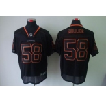 nike nfl jerseys denver broncos #58 miller black[Elite lights out]