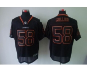 nike nfl jerseys denver broncos #58 miller black[Elite lights out]
