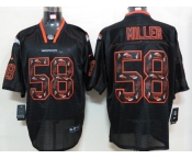nike nfl jerseys denver broncos #58 miller black[Elite united sideline]