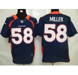 nike nfl jerseys denver broncos #58 miller blue[elite]