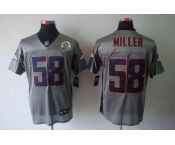 nike nfl jerseys denver broncos #58 miller grey[Elite shadow 50th Patch]
