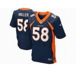 nike nfl jerseys denver broncos #58 von miller blue[new Elite]