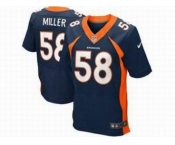 nike nfl jerseys denver broncos #58 von miller blue[new Elite]