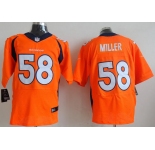 nike nfl jerseys denver broncos #58 von miller orange[new Elite]