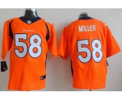 nike nfl jerseys denver broncos #58 von miller orange[new Elite]