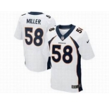 nike nfl jerseys denver broncos #58 von miller white[new Elite]