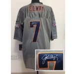 nike nfl jerseys denver broncos #7 elway grey[Elite shadow signature]
