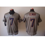 nike nfl jerseys denver broncos #7 elway grey[Elite shadow]