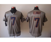 nike nfl jerseys denver broncos #7 elway grey[Elite shadow]