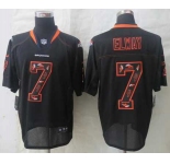 nike nfl jerseys denver broncos #7 john elway black[Elite united sideline]