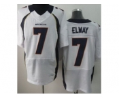 nike nfl jerseys denver broncos #7 john elway white[Elite]