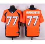 nike nfl jerseys denver broncos #77 gradkoswki orange[new Elite][gradkoswki]