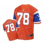 nike nfl jerseys denver broncos #78 clady orange[2016 Elite]