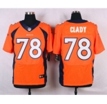 nike nfl jerseys denver broncos #78 clady orange[new Elite]